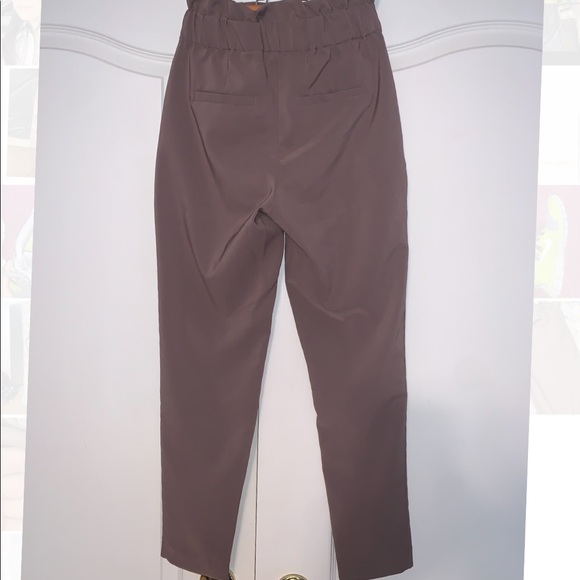 Dynamite High Waist Paperbag Pants - Picture 2 of 4